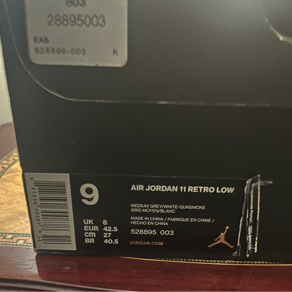 Air Jordan 11 Low - COOL GREY (2018) - Picture 5 of 11